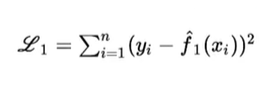 Loss function formula